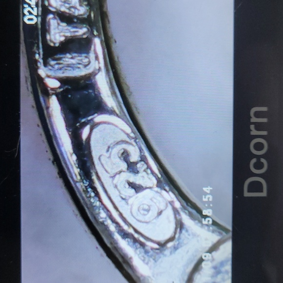 QVC Silver Silver Italian Rope Chain Hoop Earrings - Picture 3 of 4